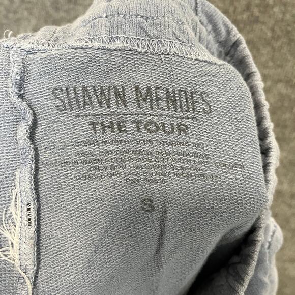 Shawn Mendes The World Tour Blue Sweatpants Size Small Women’s - Picture 3 of 11